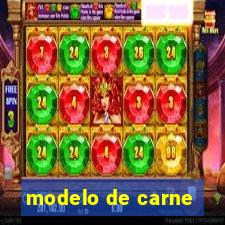 modelo de carne